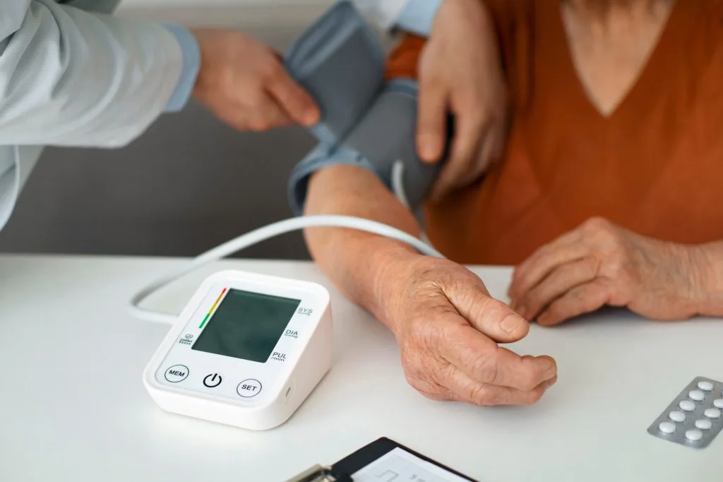 Monitor blood pressure